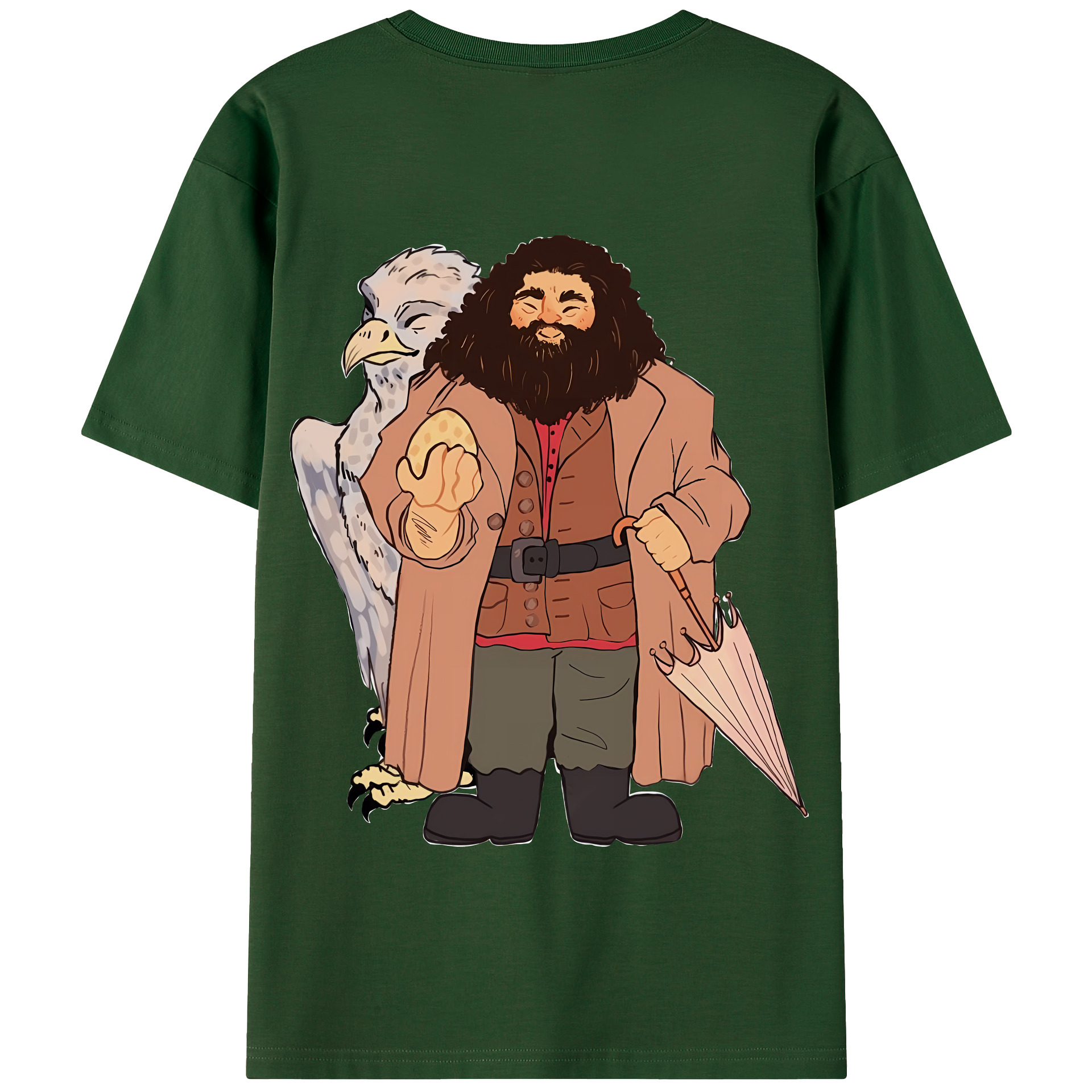 （画像用） Harry Potter ハリー・ポッターシリーズ 綿100％半袖Tシャツ（背面プリント）